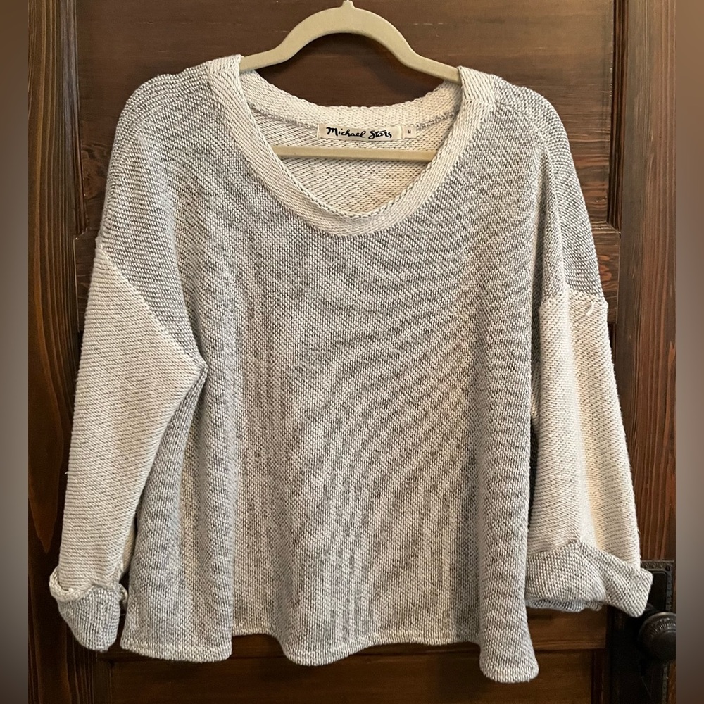 Michael Stars 3/4 Sleeve Knit Top